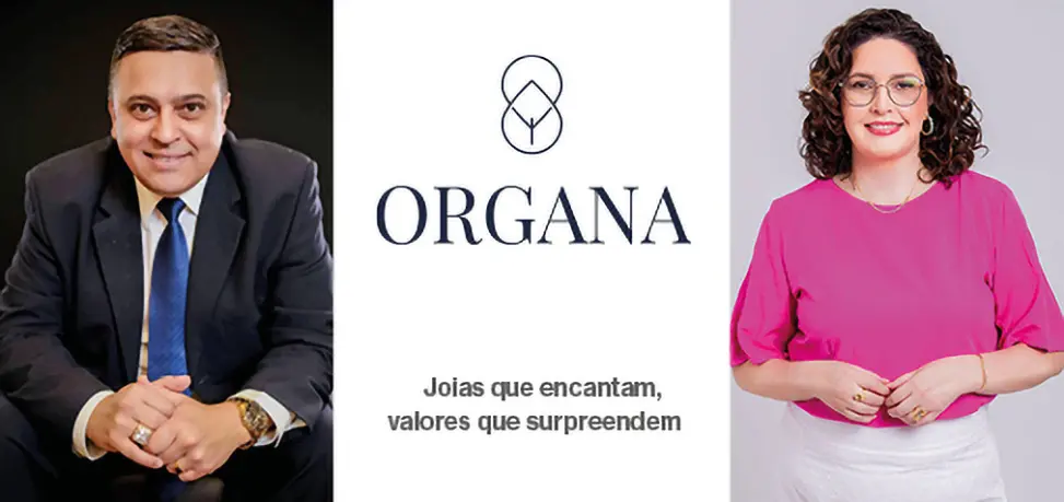 Anderson de Oliveira e a equipe Organa, sob a assinatura